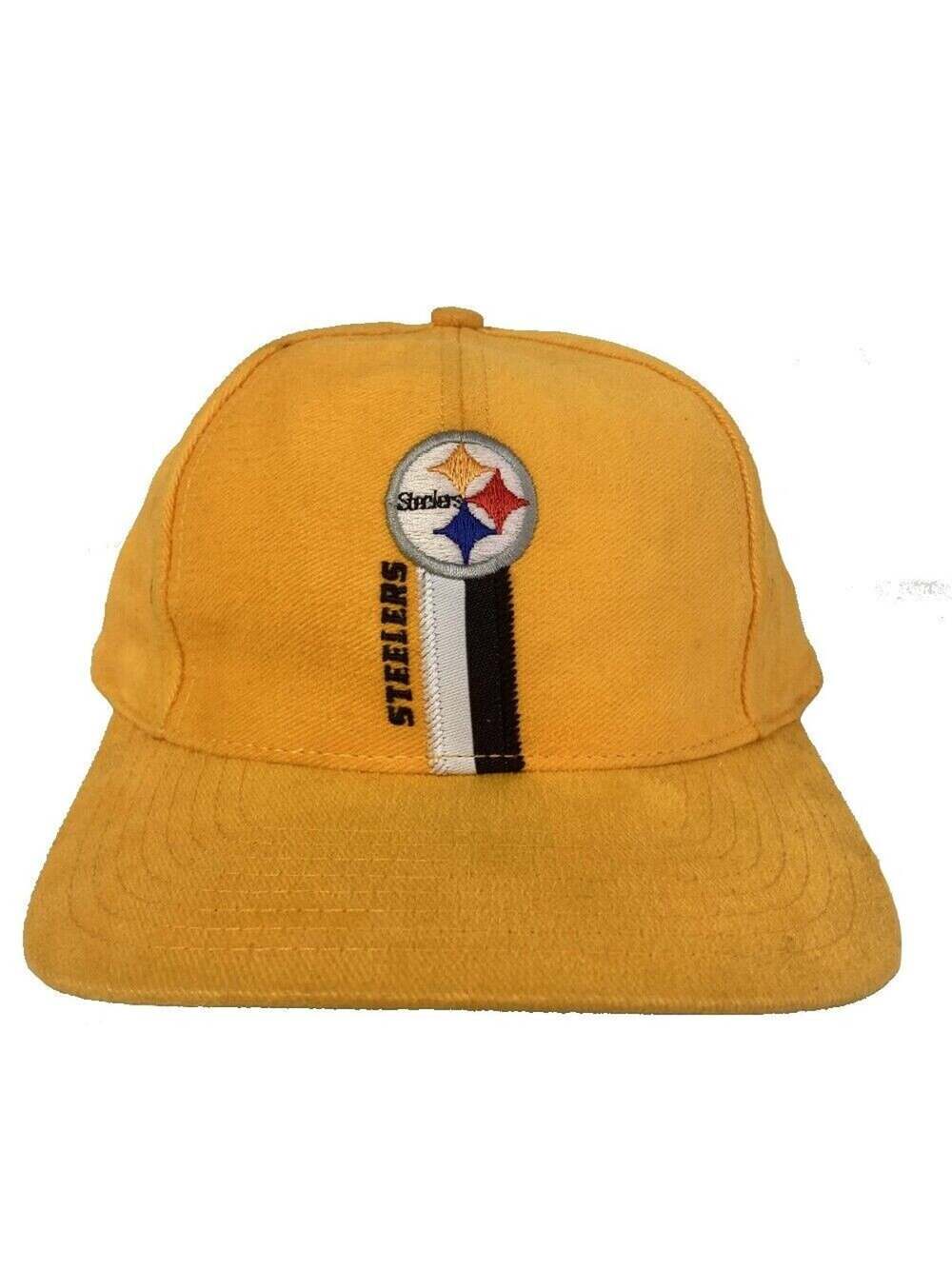 NFL Vintage Logo 7 Pittsburgh Steelers Adjustable Snapback Cap / Hat